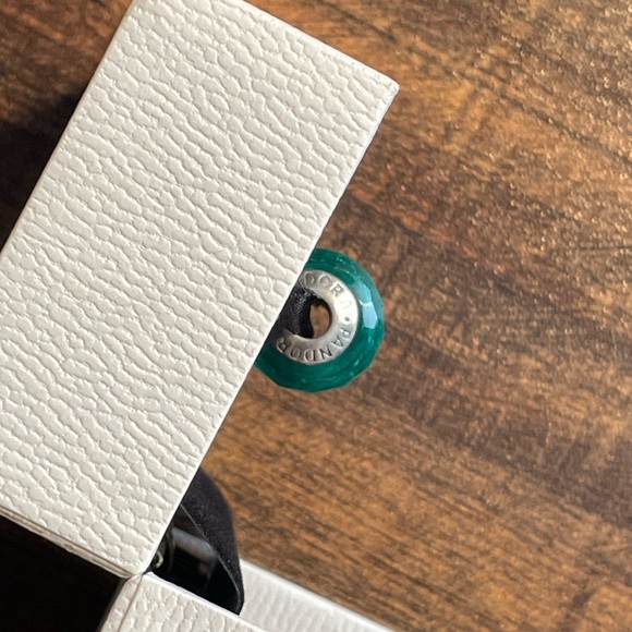 Pandora Teal Fascinating Faceted Murano Glass Bead Charm - Picture 4 of 6